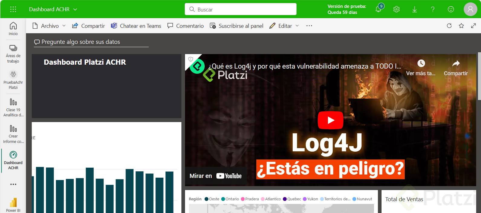 Crear Un Dashboard - Platzi